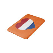 Niederlande - Herbstflagge bei Orange bmcnt Badematte (Schrägansicht)