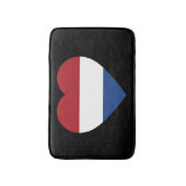 Niederlande - Herbstflagge im Schwarzen Halbmond Badematte (Vorderseite Vertikal)