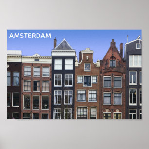 Niederlande Holland Canal Zuhause Poster