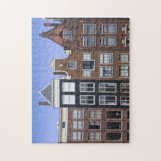 Niederlande Holland Canal Zuhause Puzzle (Vertikal)