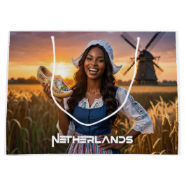 NIEDERLANDE - HOLLÄNDISCH GROßE GESCHENKTÜTE