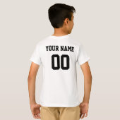 Niederlande Individuelle Name und Nummer Fußball J T-Shirt (Schwarz voll)