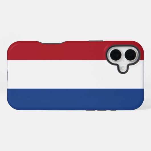 Niederlande iPhone Hülle (Rückseite (Horizontal))