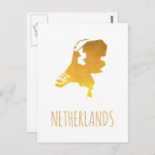 Niederlande Karte (Vorne/Hinten)