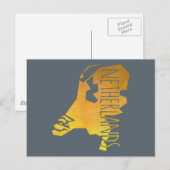 Niederlande Karte (Vorne/Hinten)