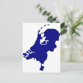 Niederlande Karte (Stehend Vorderseite)