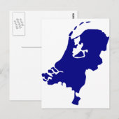 Niederlande Karte (Vorne/Hinten)