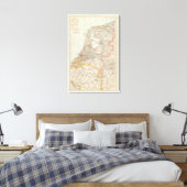 Niederlande Karte Leinwanddruck (Insitu (Schlafzimmer))