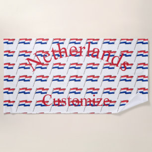 Niederlande Landesflagge Thunder_Cove Strandtuch