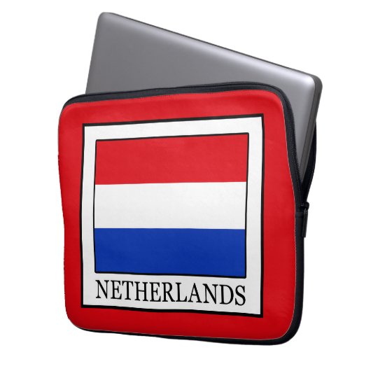 Niederlande Laptopschutzhülle (Vorderseite Links)