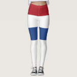 Niederlande Leggings<br><div class="desc">Niederlande Flagge: Red White Blue Streifen</div>