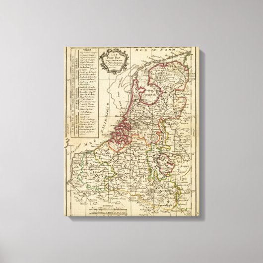 Niederlande Leinwanddruck (Vorderseite)