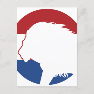 Niederlande Lion Nationale Tierflagge Postkarte