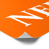 Niederlande Lion Rampant Poster (Ecke)