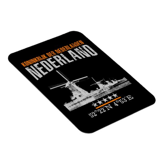 Niederlande Magnet (Rechte Seite)