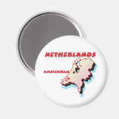 Niederlande Magnet (Vorderseite/Rückseite)