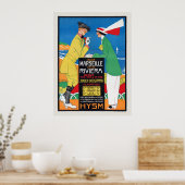 Niederlande Marseille Vintage Poster 1913 (Küche)