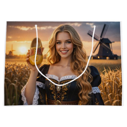 NIEDERLANDE - NIEDERLÄNDER GROßE GESCHENKTÜTE (Vorderseite)