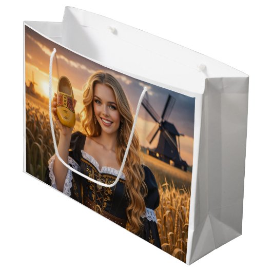 NIEDERLANDE - NIEDERLÄNDER GROßE GESCHENKTÜTE (Vorderseite Schrägansicht)