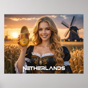 NIEDERLANDE - NIEDERLÄNDER POSTER