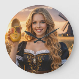 NIEDERLANDE - NIEDERLÄNDISCH GROßE WANDUHR