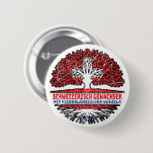 Niederlande Niederländisch Schweizer Schweiz Baum Button (Vorne & Hinten)