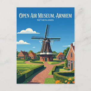 Niederlande Openluchtmuseum Niederlande Postkarte