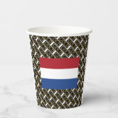 NIEDERLANDE PAPPBECHER (Rückseite)