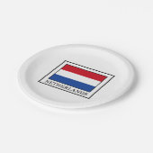 Niederlande Pappteller (Schrägansicht)