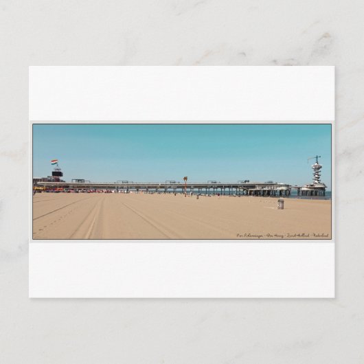 Niederlande - Pier Scheveningen Postkarte (Vorderseite)