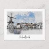 Niederlande Postcard - Niederlande Travel Souvenir Feiertagspostkarte (Vorderseite)