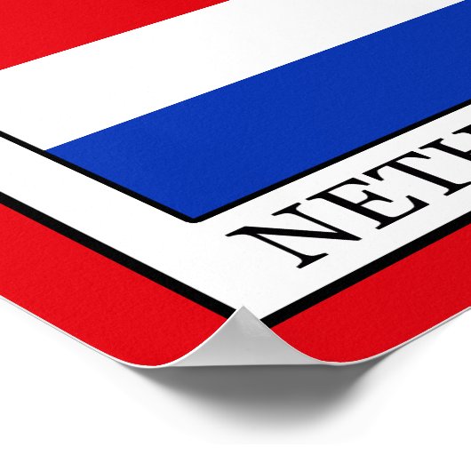 Niederlande Poster (Ecke)