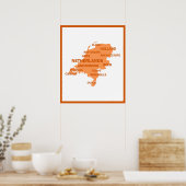 Niederlande Poster (Küche)