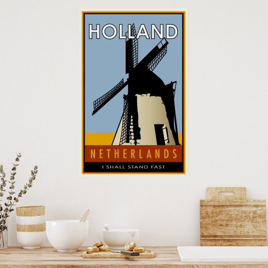 Niederlande Poster (Küche)