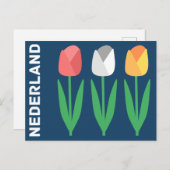 Niederlande Postkarte (Vorne/Hinten)