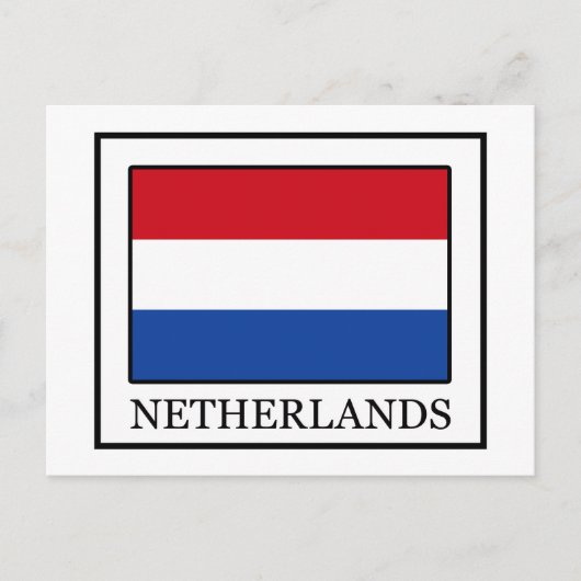 Niederlande Postkarte (Vorderseite)