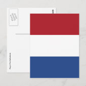 Niederlande Postkarte (Vorne/Hinten)