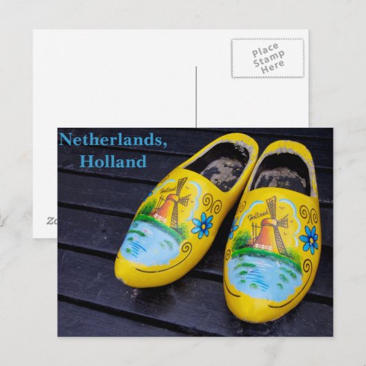 Niederlande Postkarte (Vorne/Hinten)