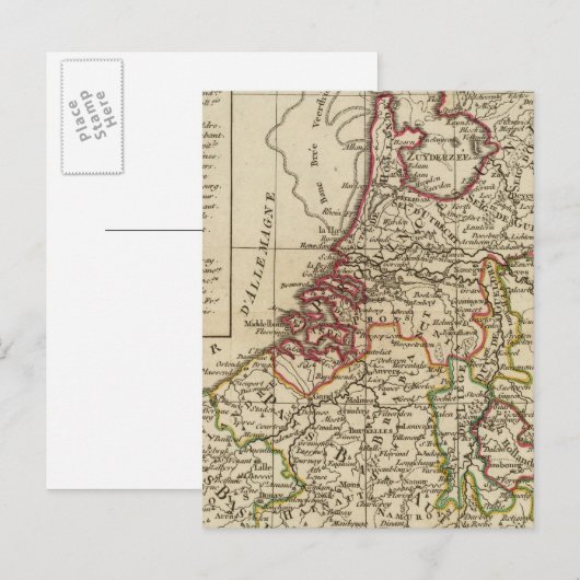 Niederlande Postkarte (Vorne/Hinten)