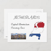 Niederlande Postkarte (Vorne/Hinten)