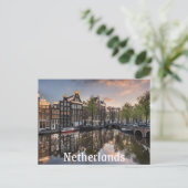 Niederlande Postkarte (Stehend Vorderseite)