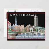 NIEDERLANDE POSTKARTE (Vorne/Hinten)