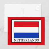 Niederlande Postkarte (Vorne/Hinten)