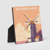 Niederlande Reisen Fotoplatte (Vorderseite)