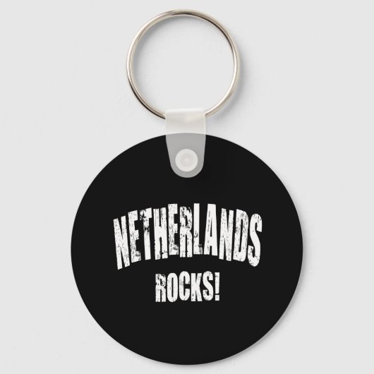 Niederlande Rocks! Schlüsselanhänger (Vorderseite)