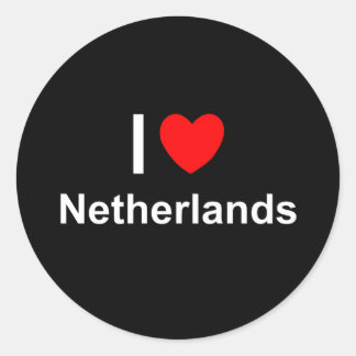 Niederlande Runder Aufkleber