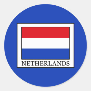 Niederlande Runder Aufkleber