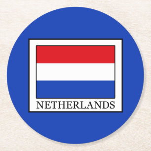 Niederlande Runder Pappuntersetzer