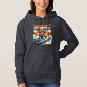 Niederlande Spieltag Skelett Stürmer Nationen Hig Hoodie
