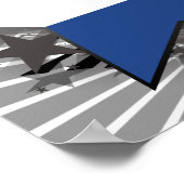 Niederlande Star Poster (Ecke)